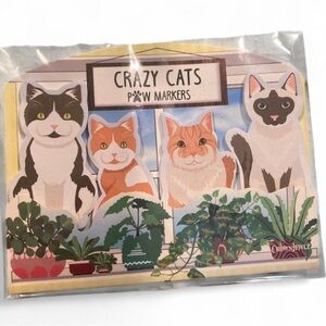 Crazy Cats Paw Markers - Multicolor